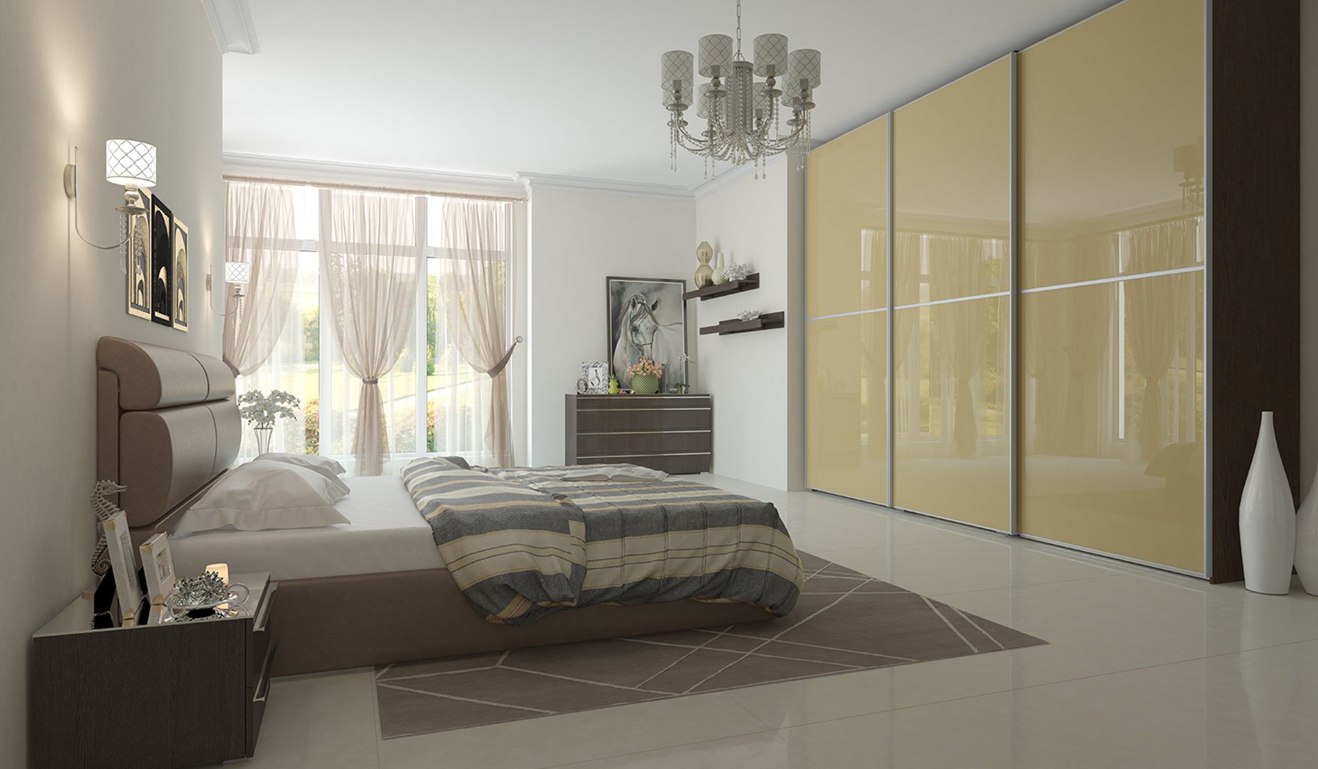 Мебель для Спальная BEDDALI5 - Rioka MEBEL