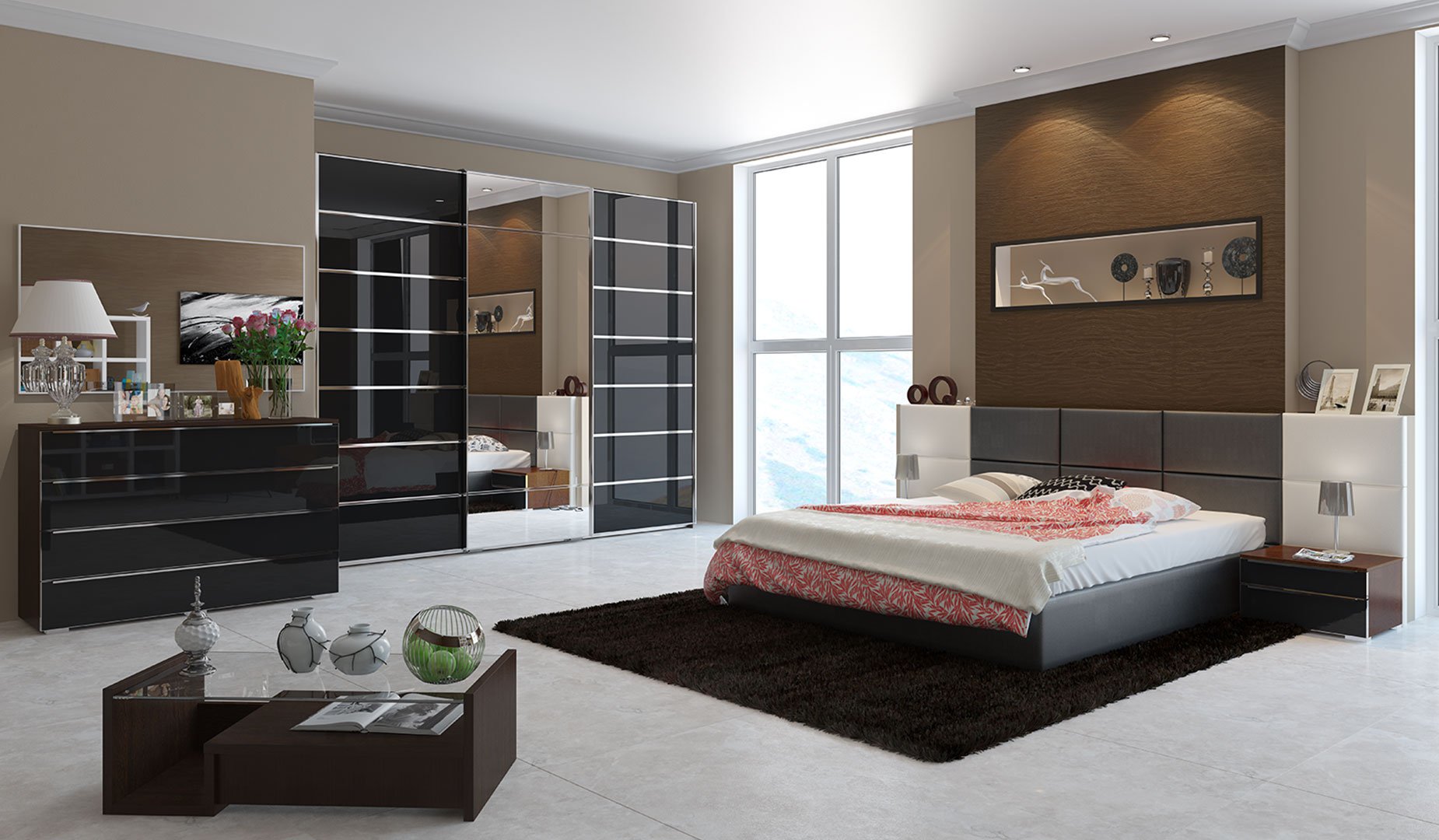 Мебель для Спальная BEDDALI6 - Rioka MEBEL