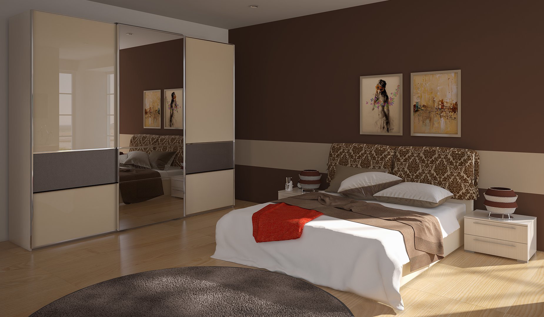 Мебель для Спальная BEDDALI8 - Rioka MEBEL