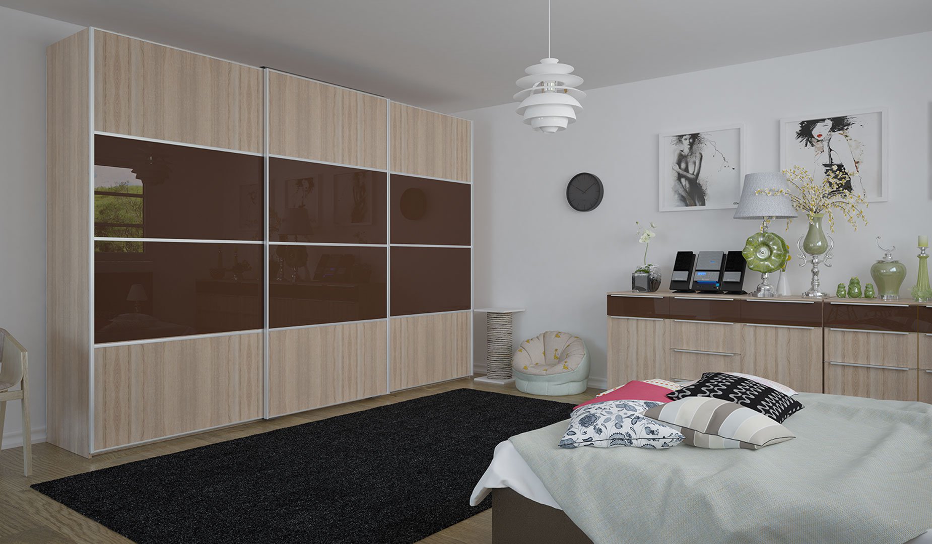 Мебель для Спальная BEDDALI9 - Rioka MEBEL