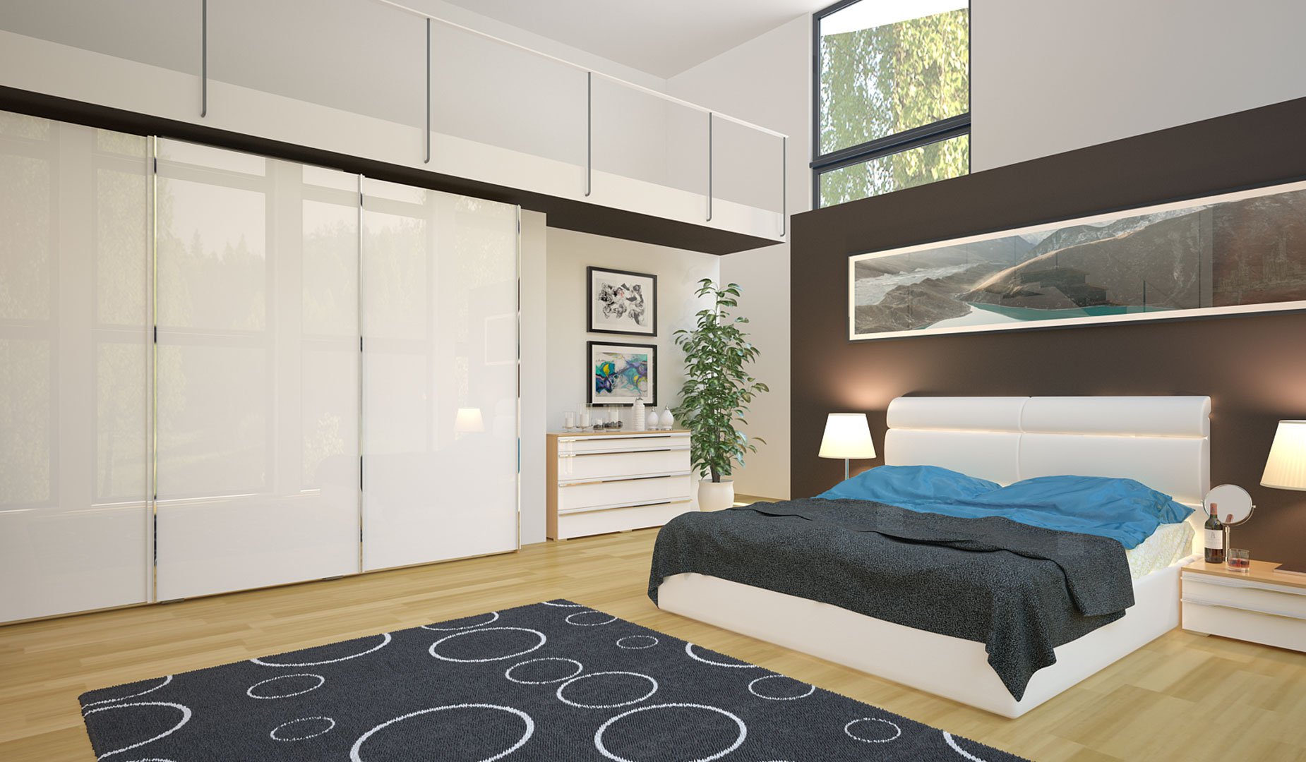 Мебель для Спальная BEDDALI27 - Rioka MEBEL