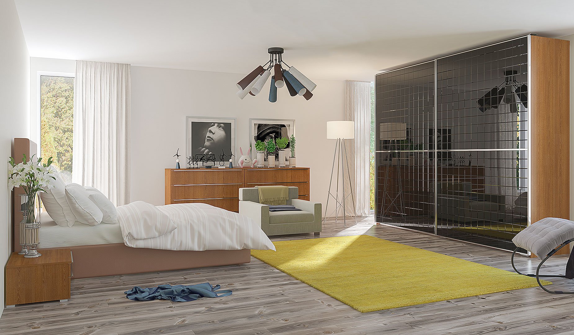 Мебель для Спальная BEDDALI30 - Rioka MEBEL