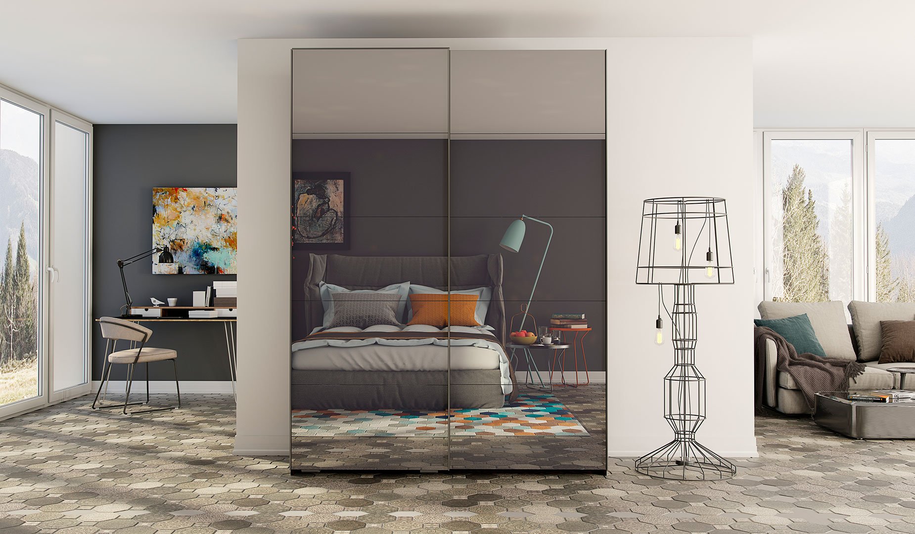 Мебель для Спальная Dali 35 - Rioka MEBEL