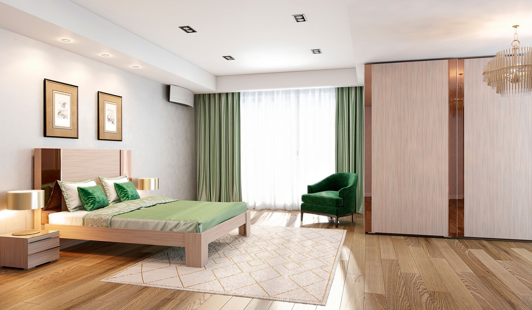 Мебель для Спальная ЛЕЙДЕН - Rioka MEBEL