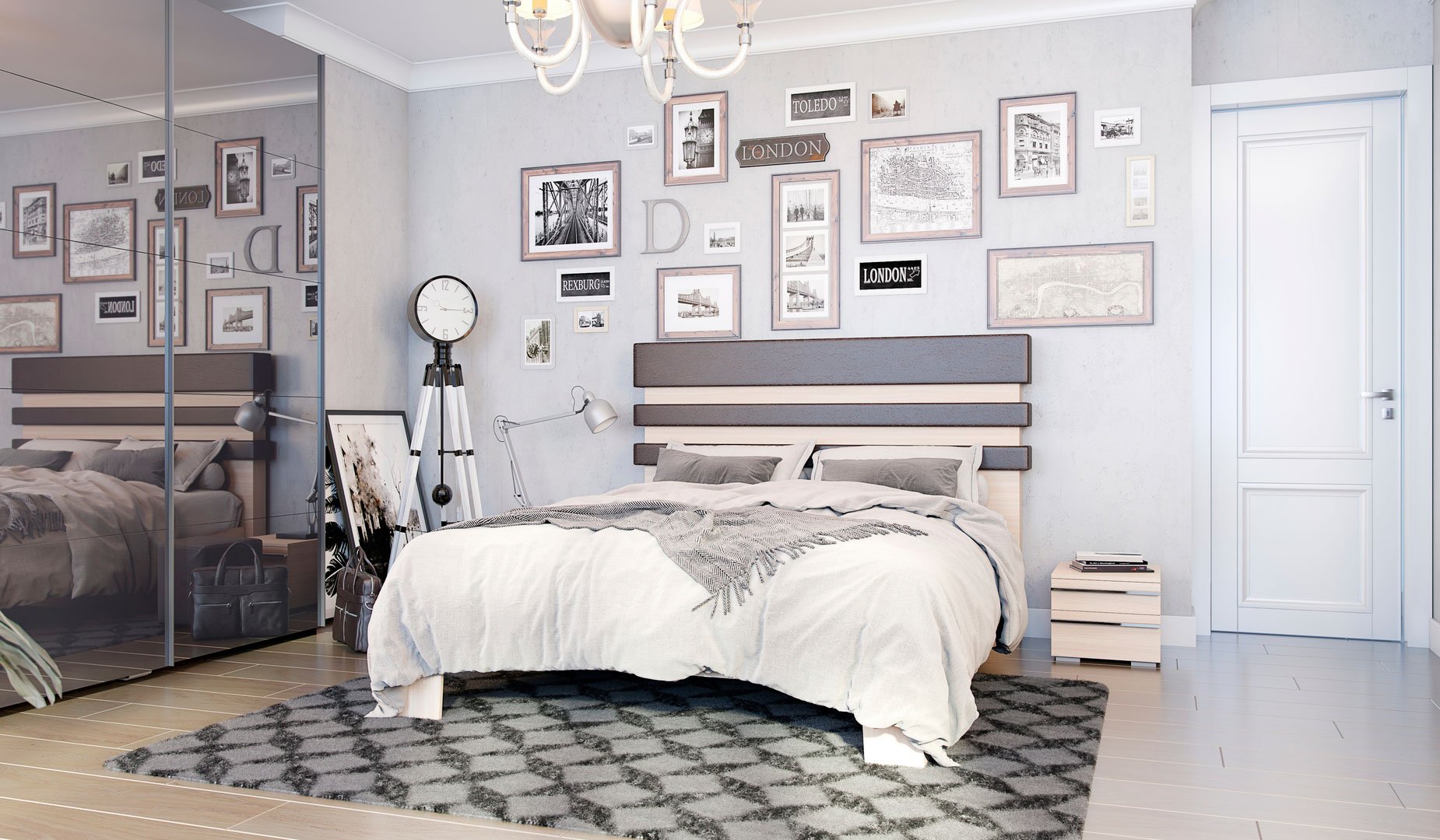 Мебель для Спальная ЛЬЕЖ - Rioka MEBEL